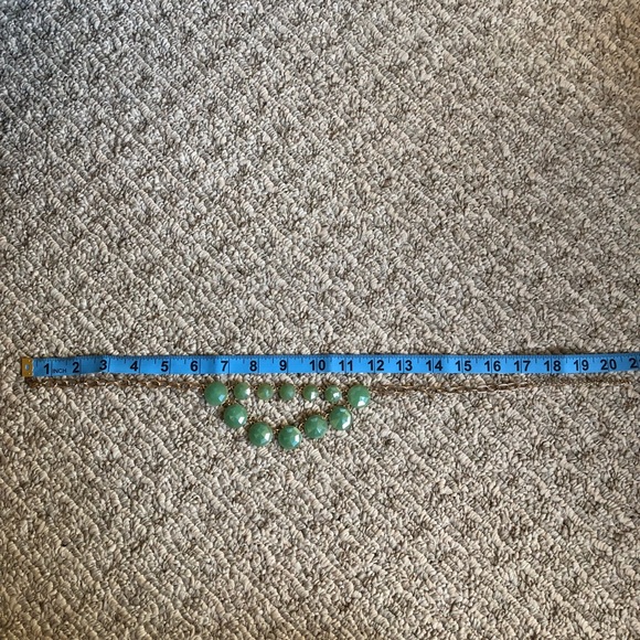 Green and Gold Fashion Bubble Necklace - Picture 5 of 5